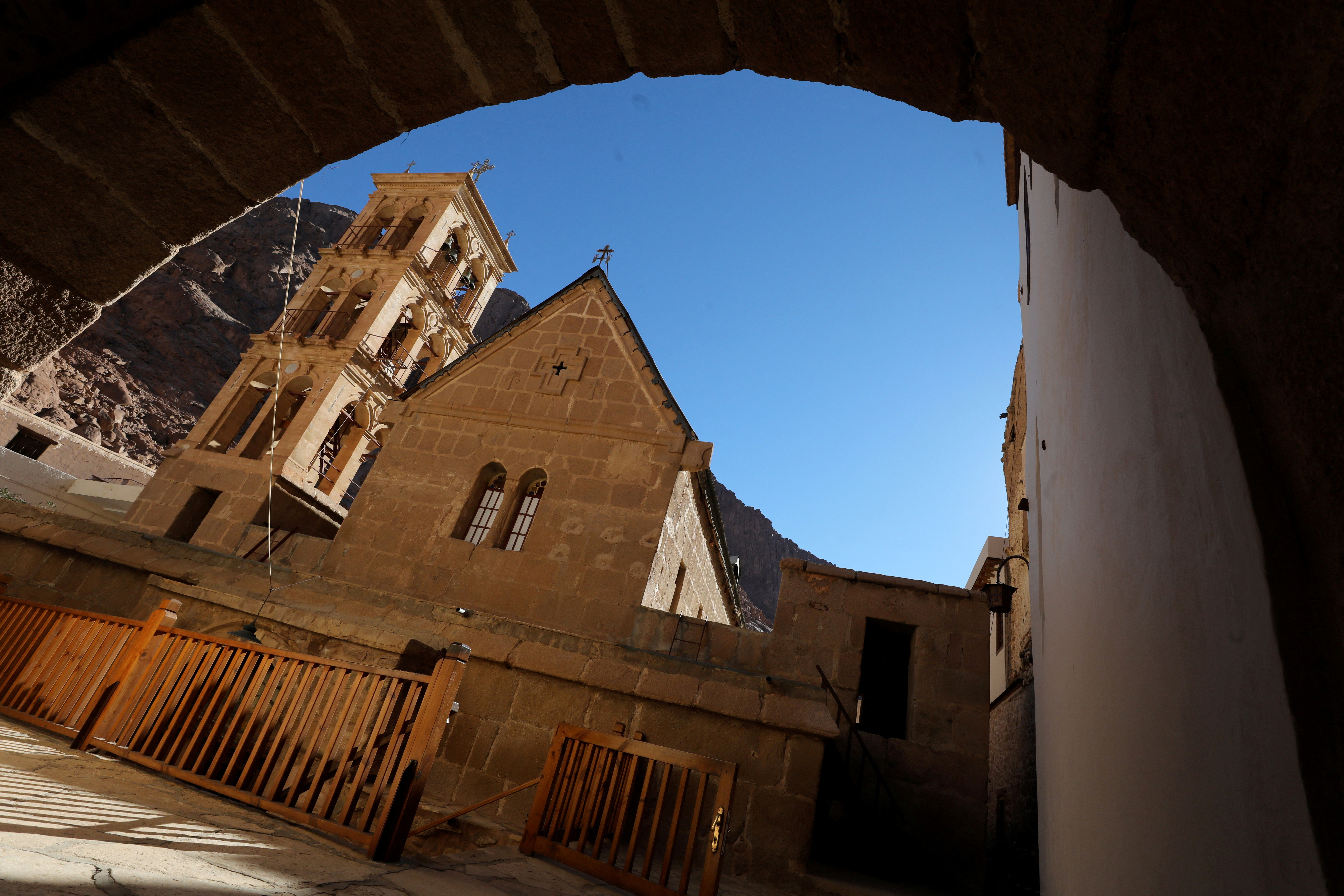 FILE PHOTO: St. Catherine's Monastery in South Sinai
