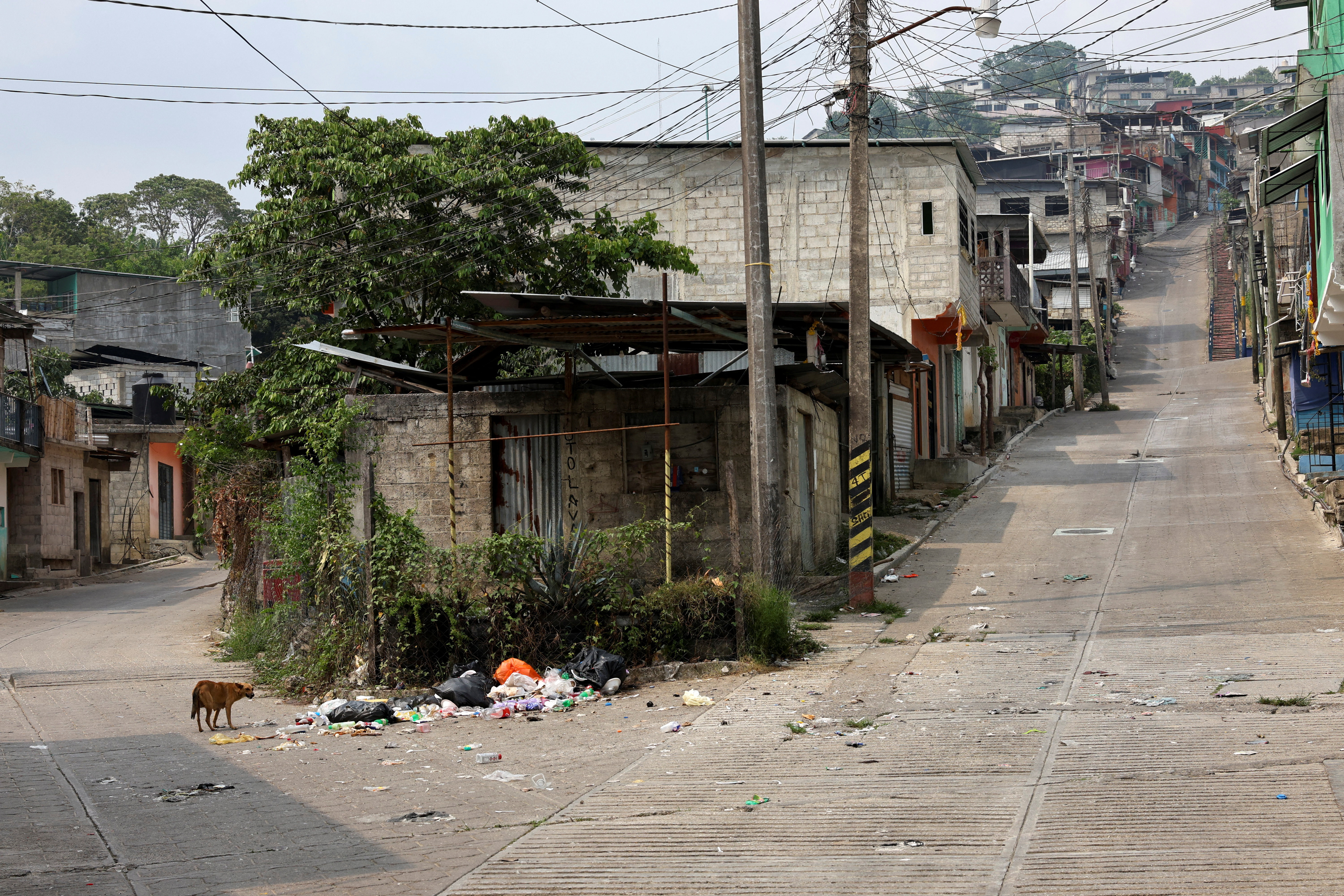 Mass displacement as residents flee gang violence, in Tila
