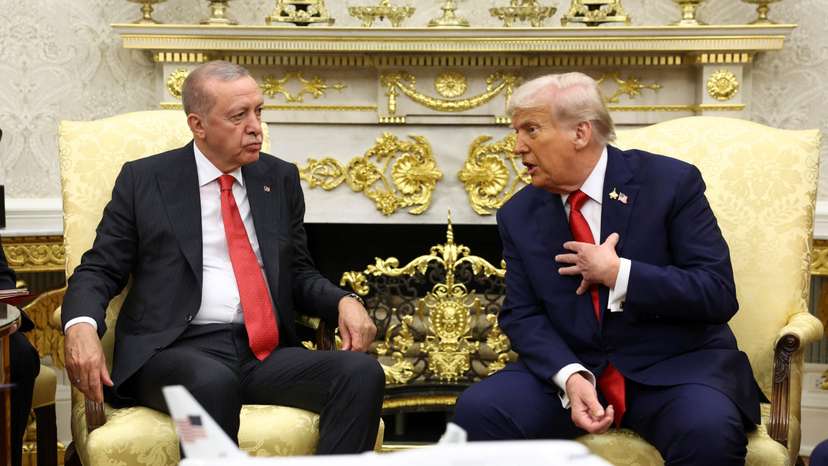 Turkey's President Erdogan visits White House, in Washington