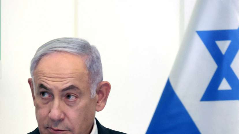 FILE PHOTO: Israeli Prime Minister Benjamin Netanyahu attends a cabinet meeting at the Bible Lands Museum in Jerusalem