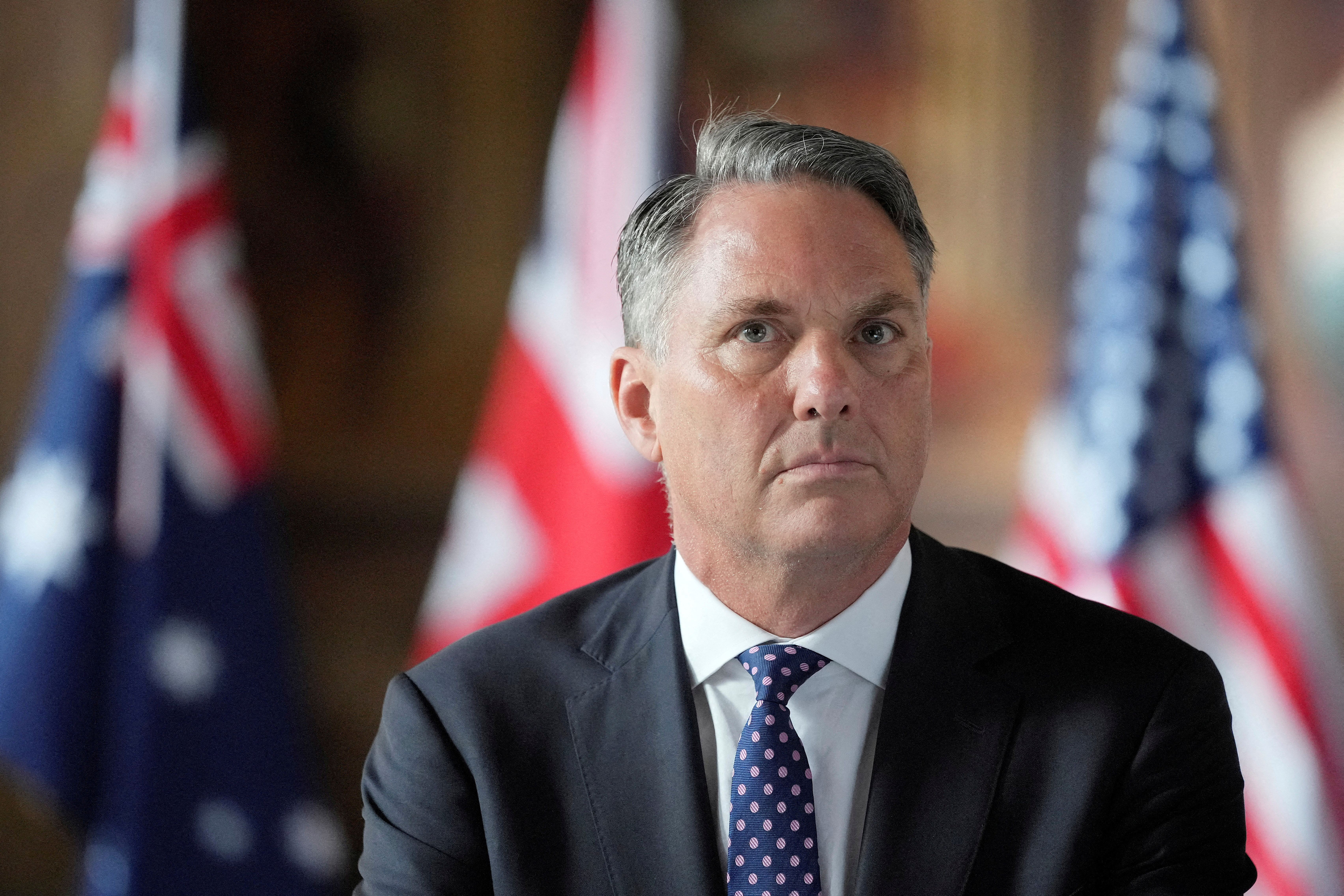 FILE PHOTO: Australian Defense Minister Richard Marles in London