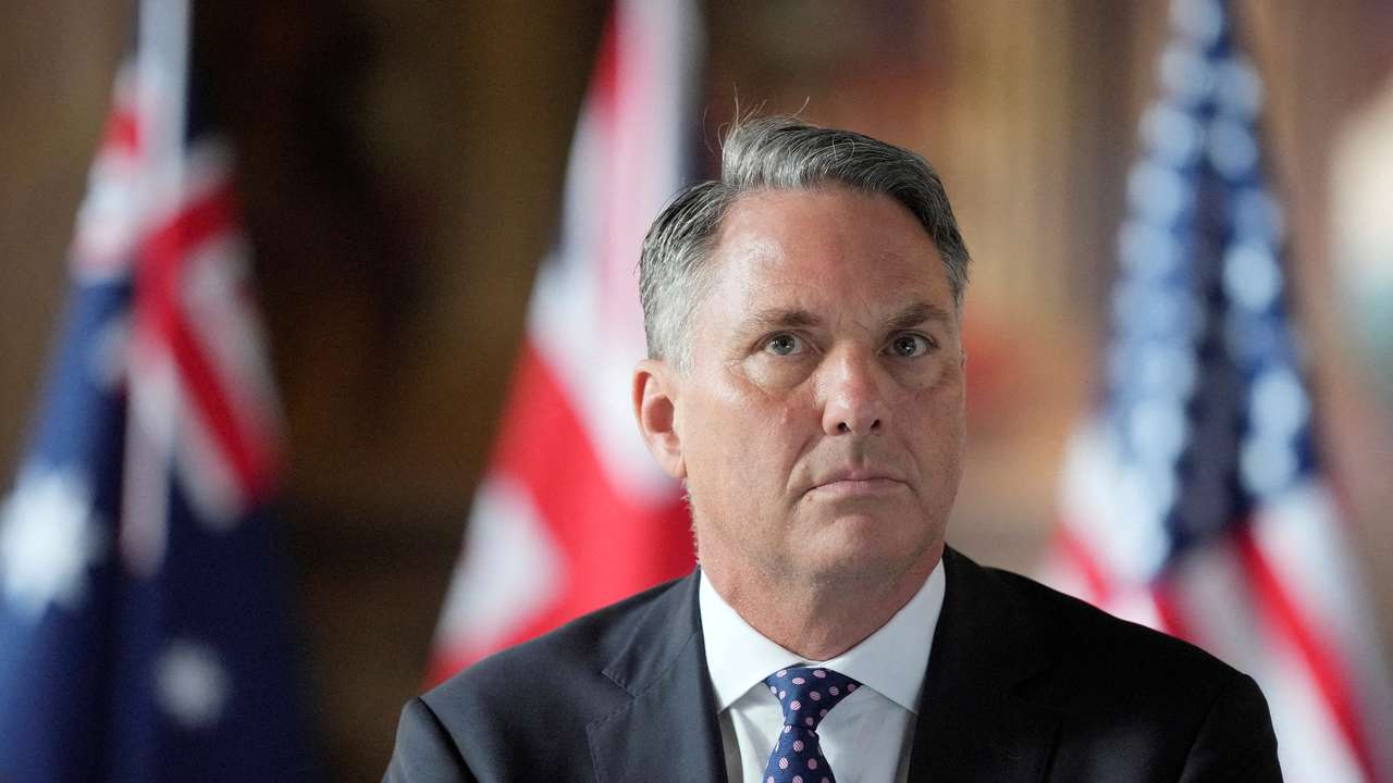 FILE PHOTO: Australian Defense Minister Richard Marles in London