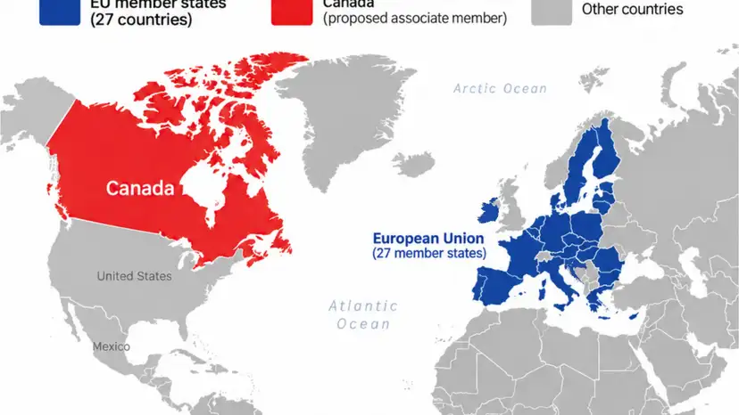 EU opens door to Canada becoming its first associate member
