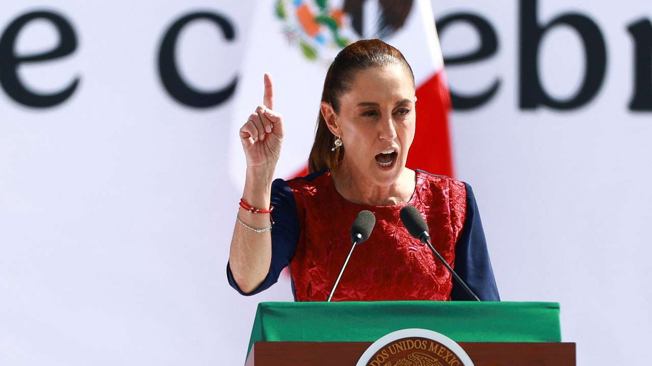 Mexico's President Sheinbaum marks 7 years since her party, Morena came to power