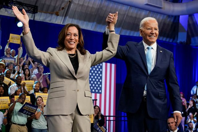 U.S. President Biden and Vice President Harris deliver remarks on healthcare costs