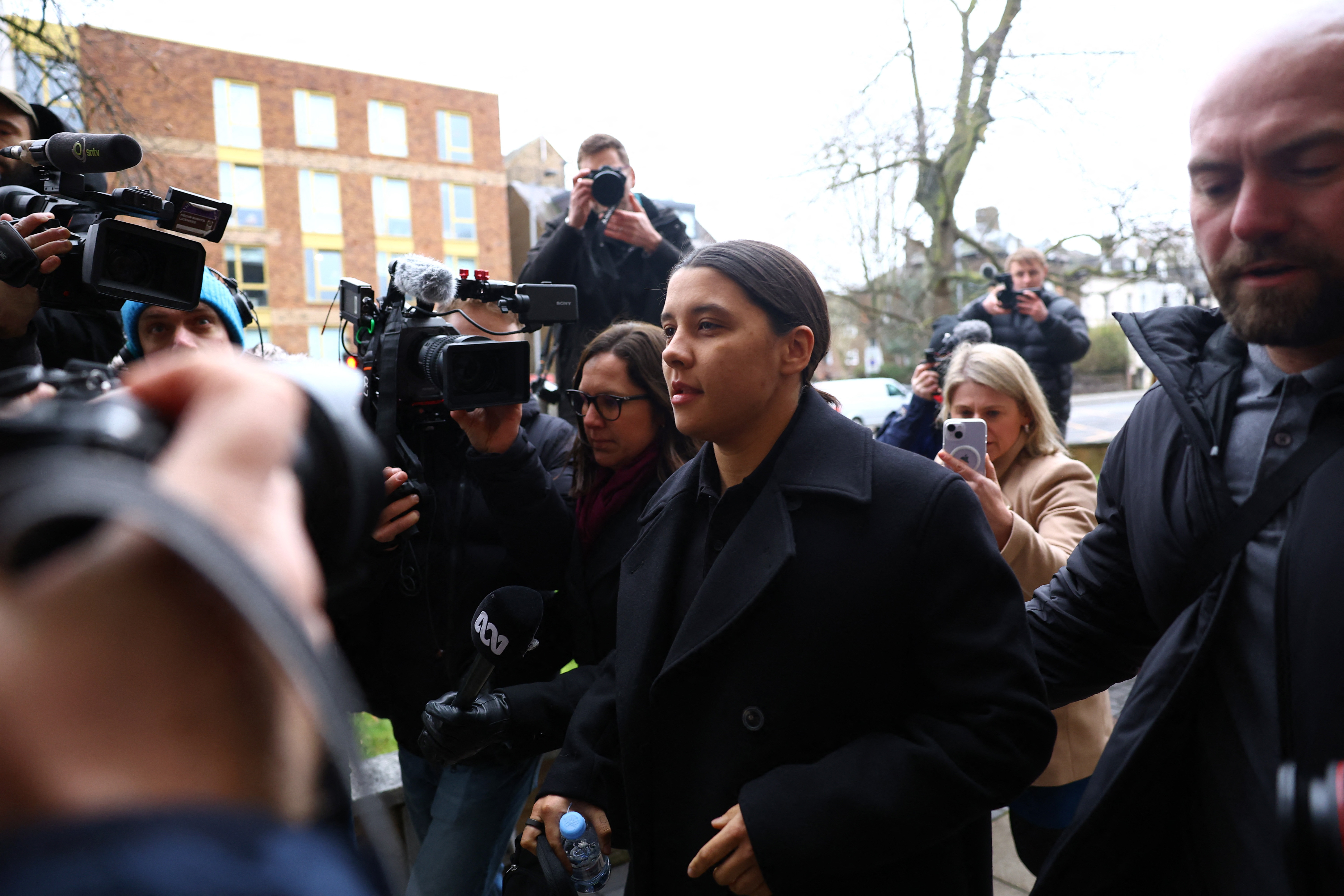 Chelsea and Australia football player Sam Kerr on trial for racially aggravated harassment