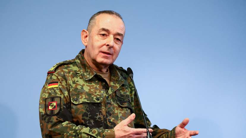 German Defence Minister Pistorius announces the decision of the new general structure of the armed forces, in Berlin