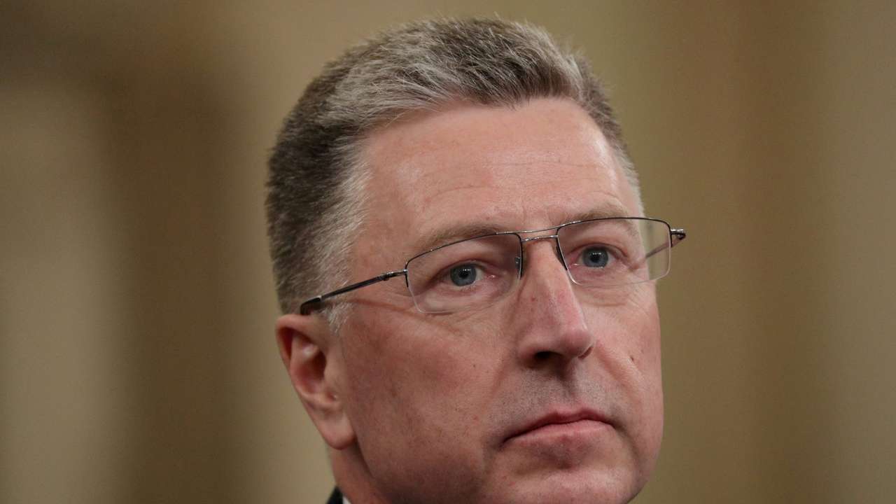 FILE PHOTO: Former U.S. special envoy to Ukraine Kurt Volker testifies before a House Intelligence Committee hearing as part of the impeachment inquiry into U.S. President Donald Trump on Capitol Hill in Washington