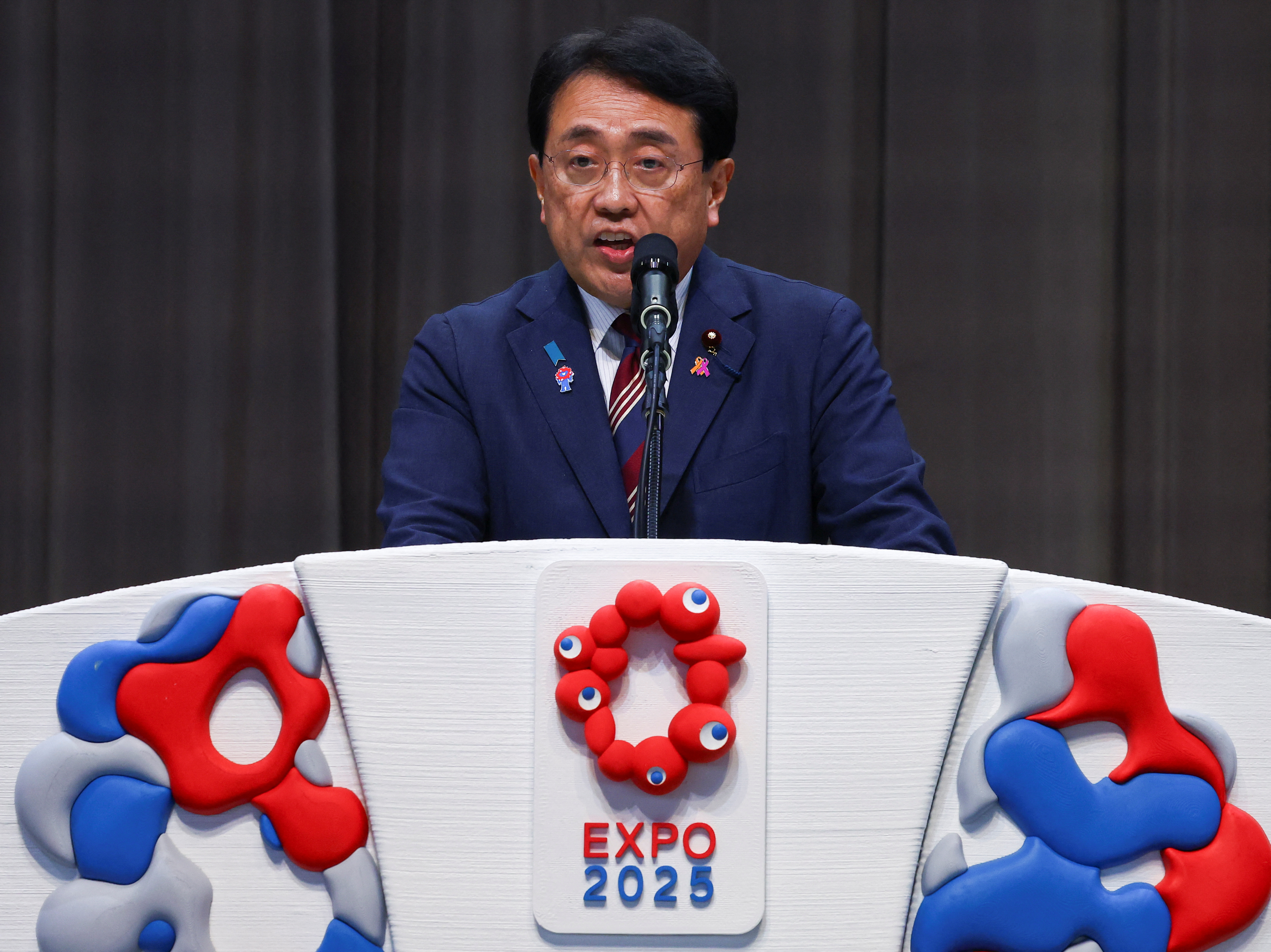 U.S. Secretary of the Treasury Bessent attends the USA national day celebration at Expo 2025 in Osaka