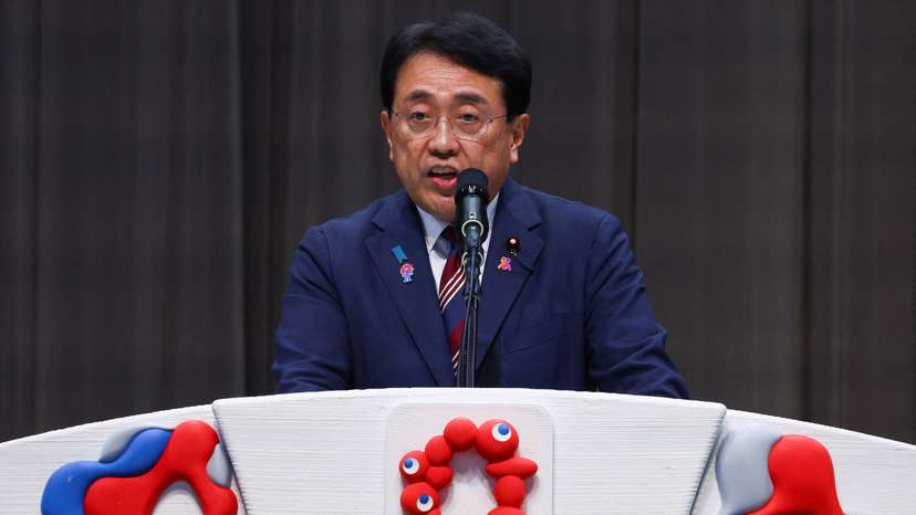 U.S. Secretary of the Treasury Bessent attends the USA national day celebration at Expo 2025 in Osaka