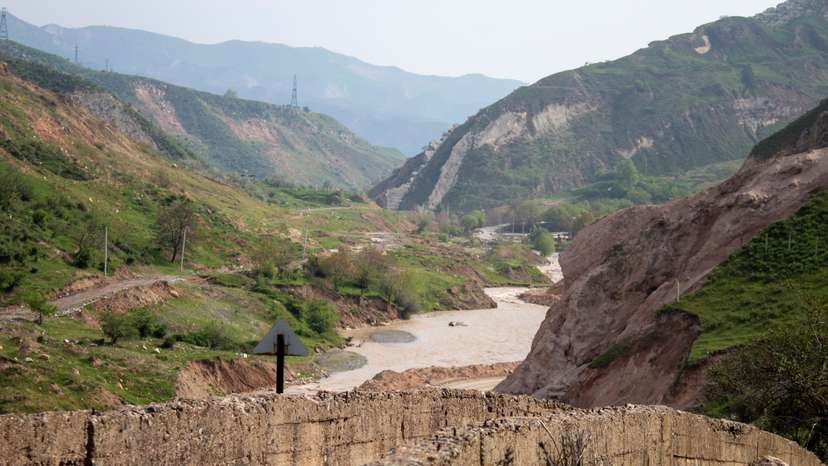 Unstable nuclear-waste dams threaten fertile Central Asia heartland