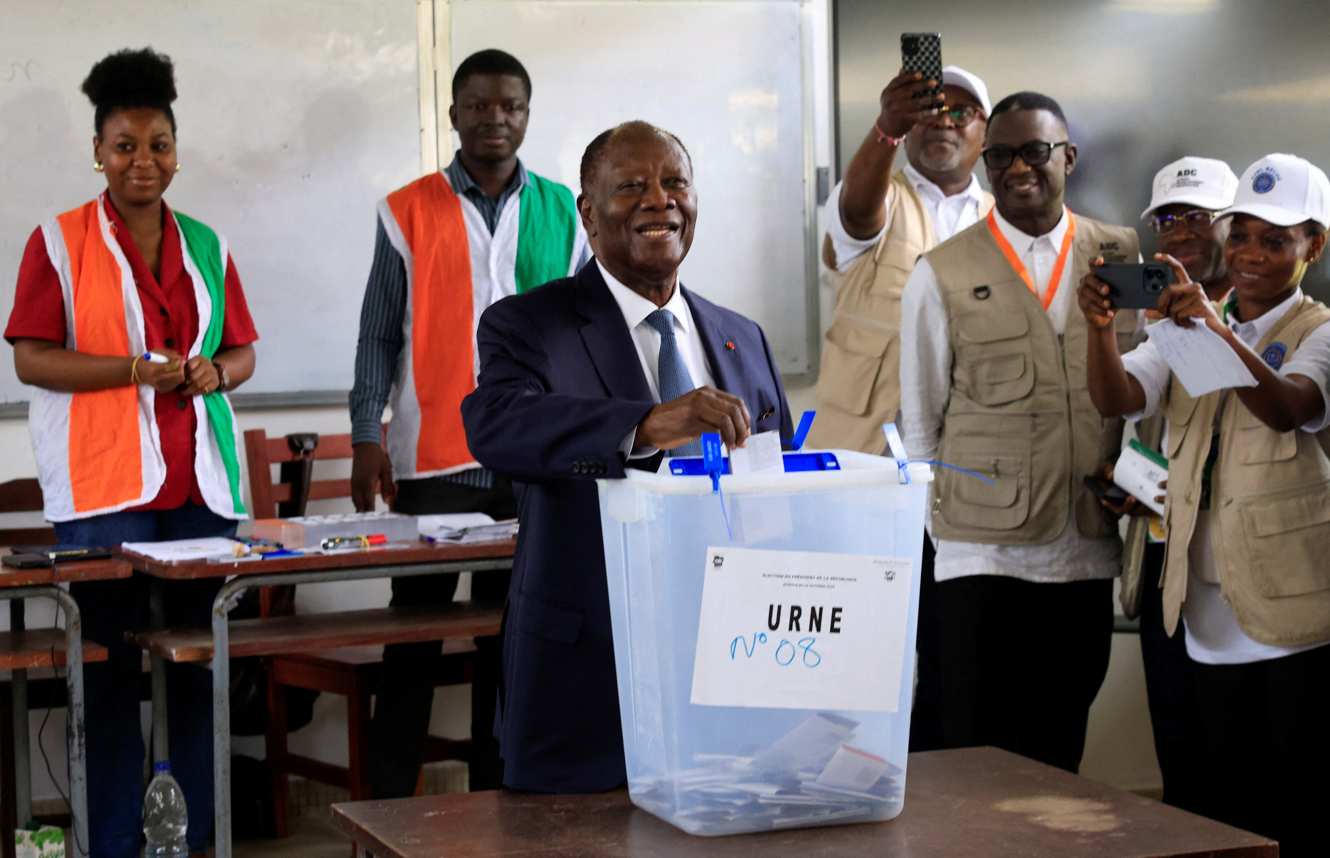 Ivory Coast holds presidential election