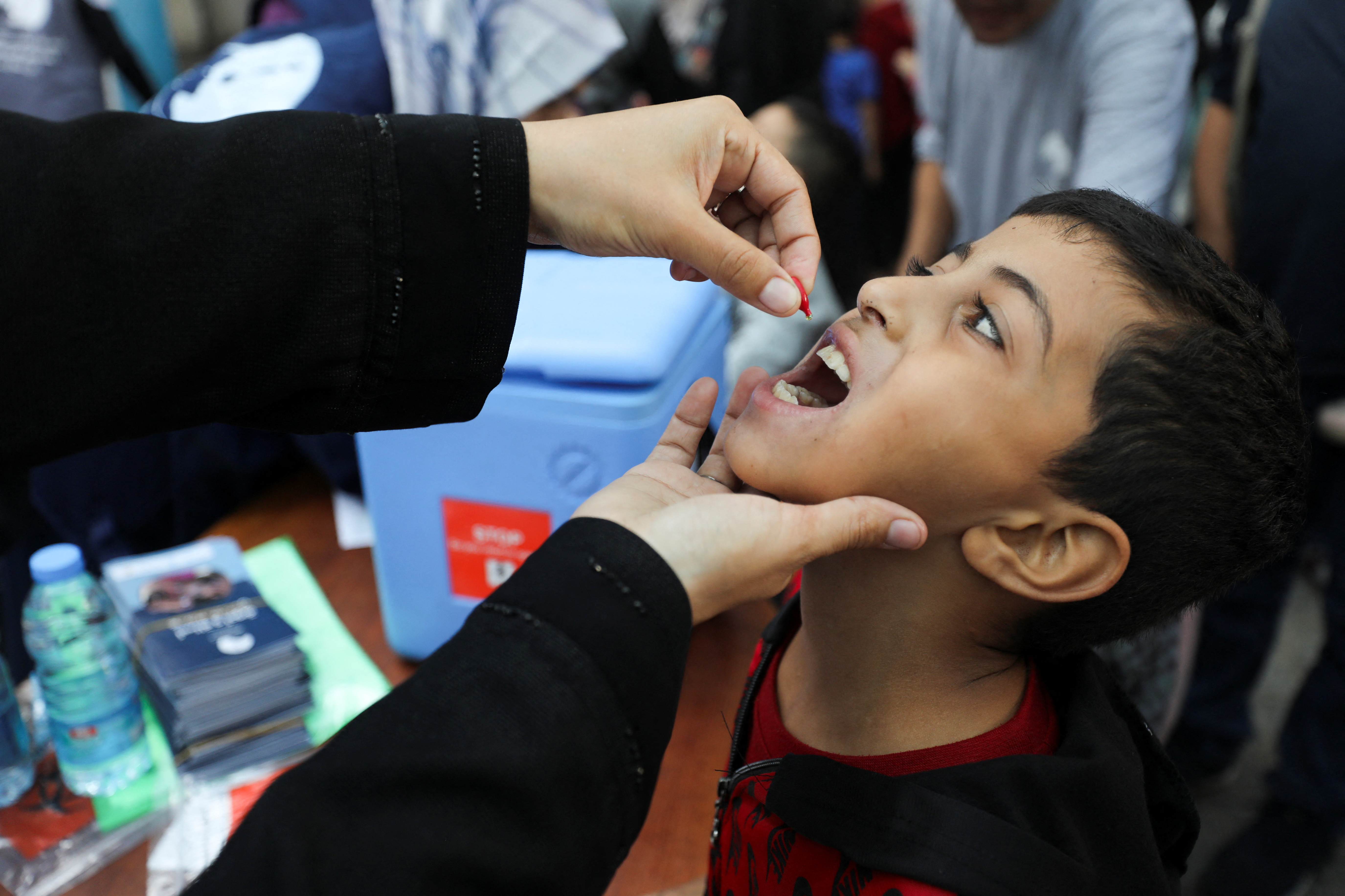 Second phase of polio vaccination campaign in north Gaza after delay due to Israeli operation