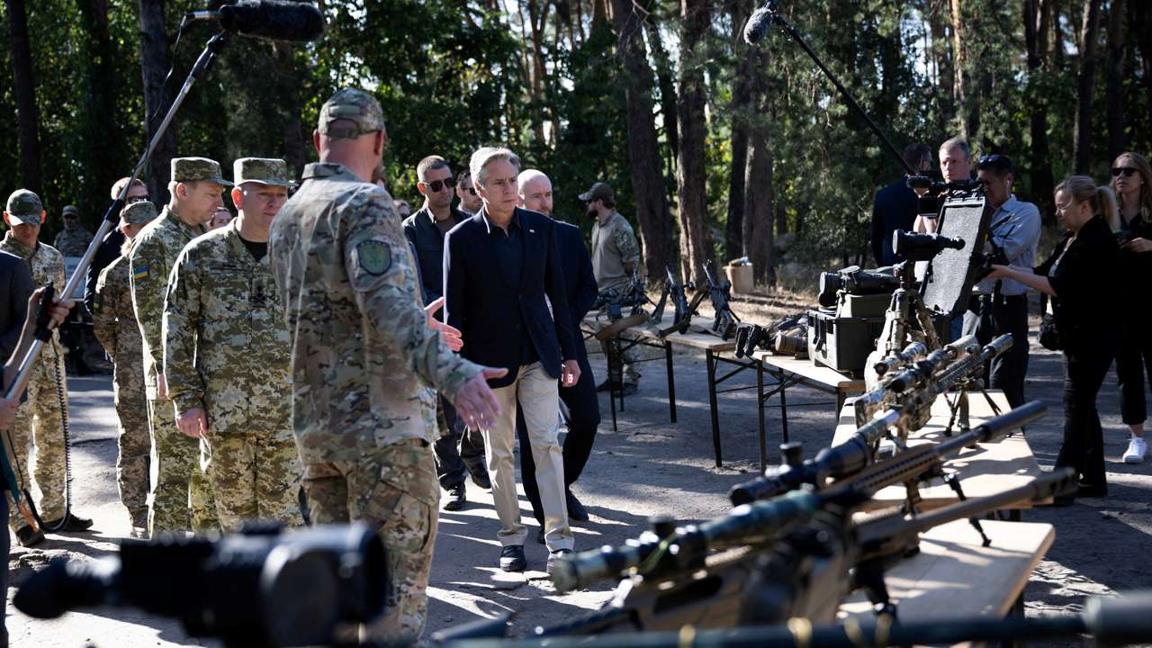 U.S. Secretary of State Blinken visits Ukraine