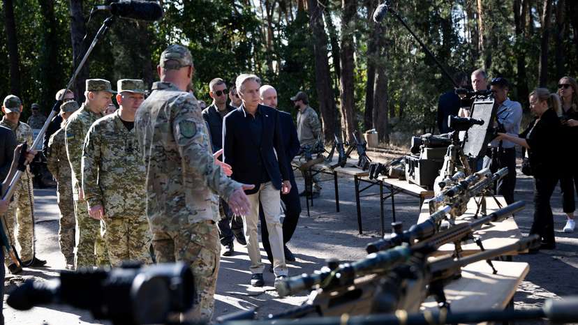 U.S. Secretary of State Blinken visits Ukraine