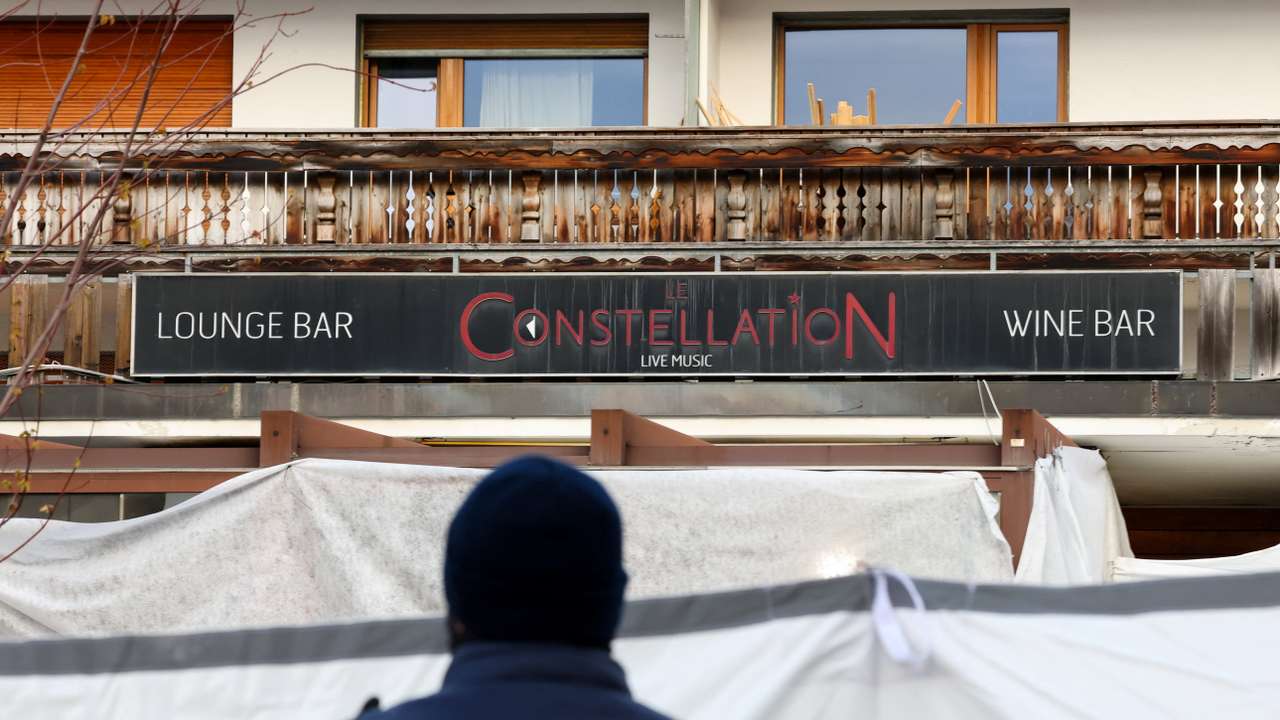 Aftermath of New Year’s Eve party fire and explosion at "Le Constellation" bar in Crans-Montana