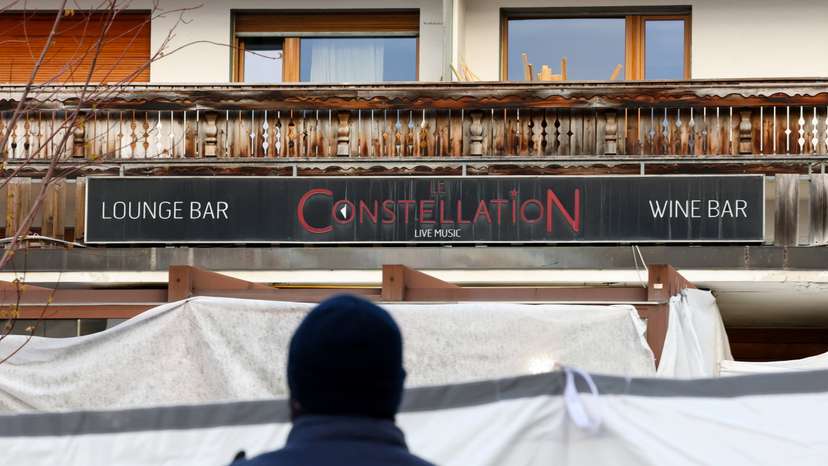 Aftermath of New Year’s Eve party fire and explosion at "Le Constellation" bar in Crans-Montana