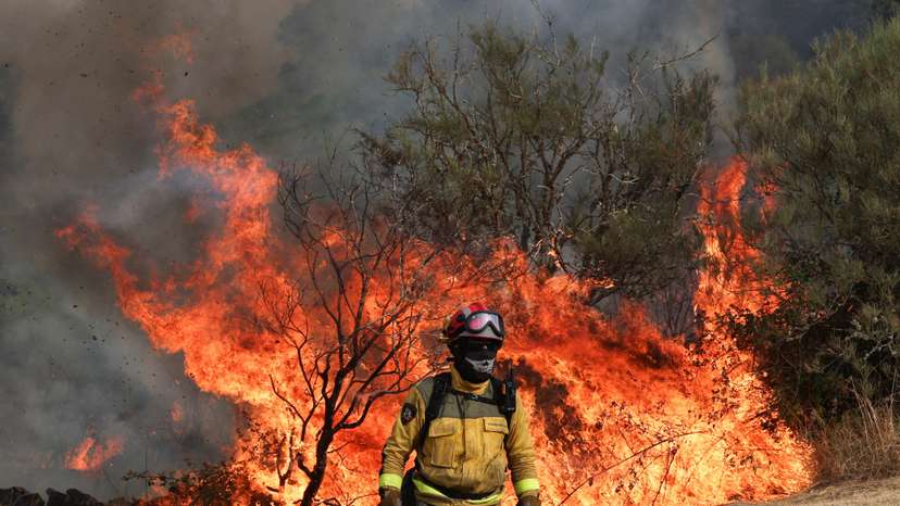 Wildfires in Spain