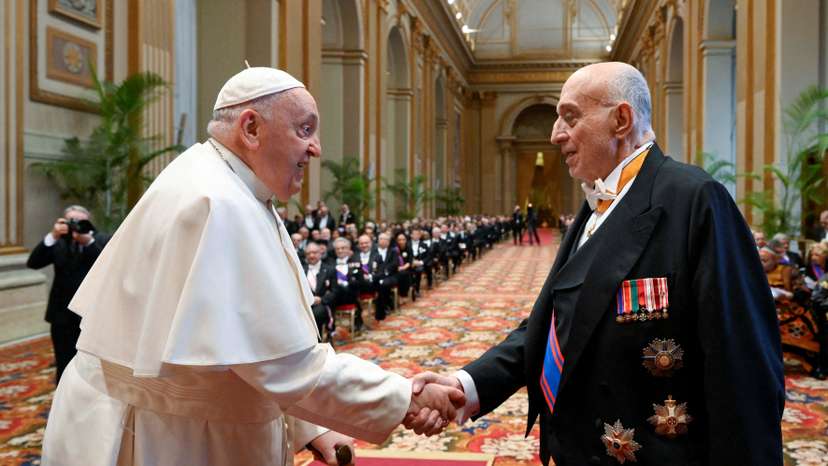 Pope Francis delivers yearly address to diplomatic corps accredited to the Vatican