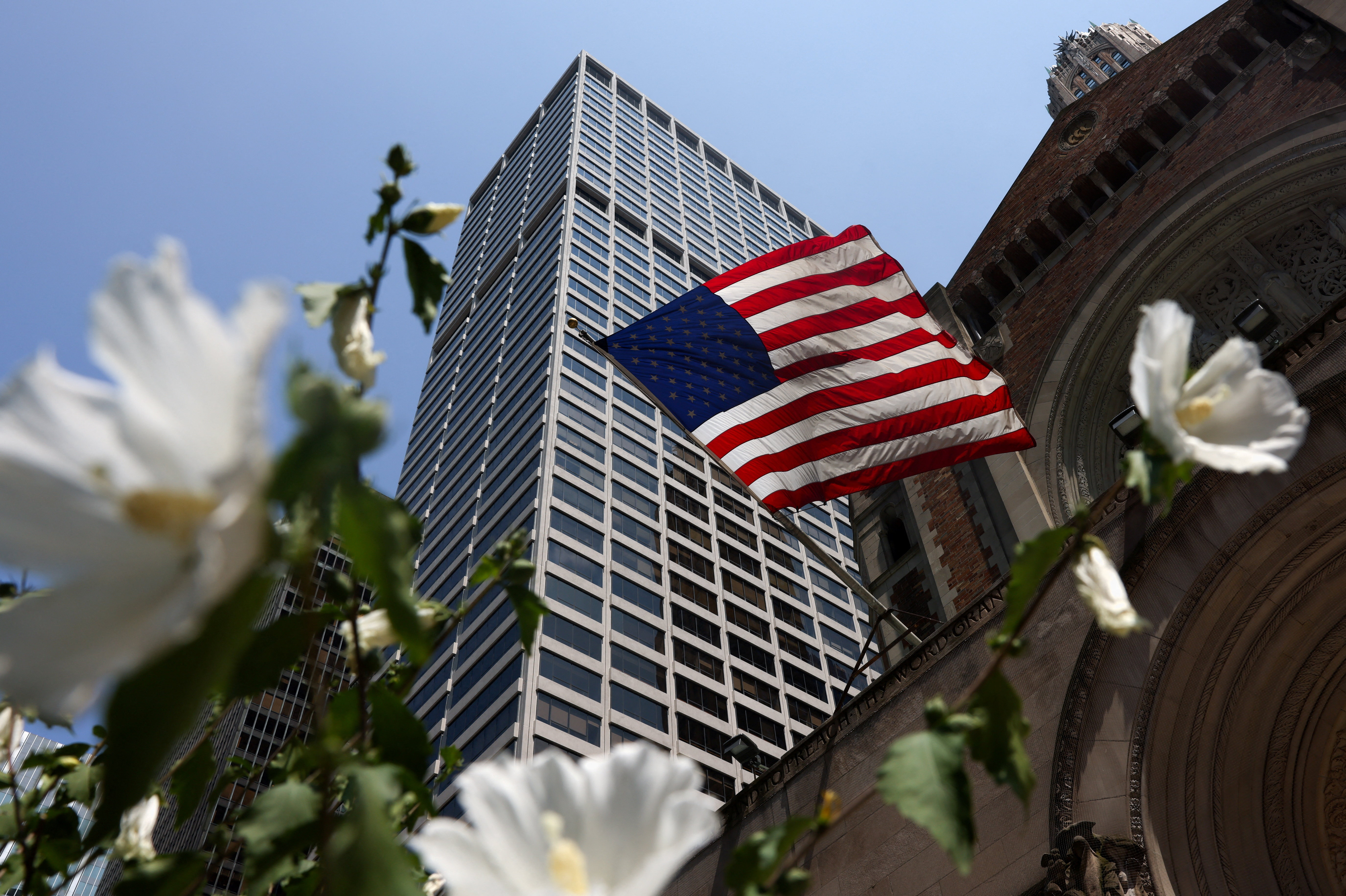 Aftermath of a deadly mass shooting in Manhattan, in New York City