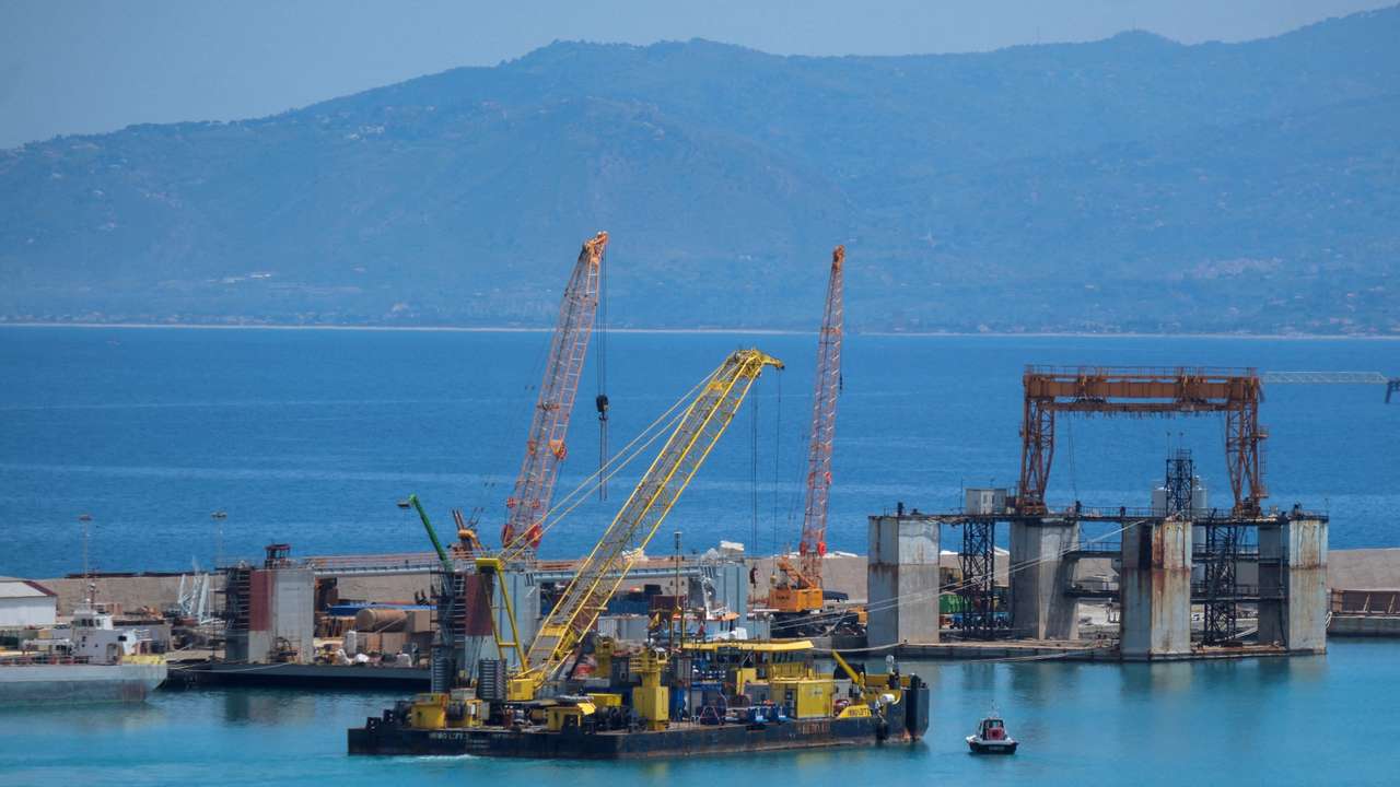 FILE PHOTO: Process of pulling Mike Lynch's sunken yacht "Bayesian" from Sicilian waters expected to begin