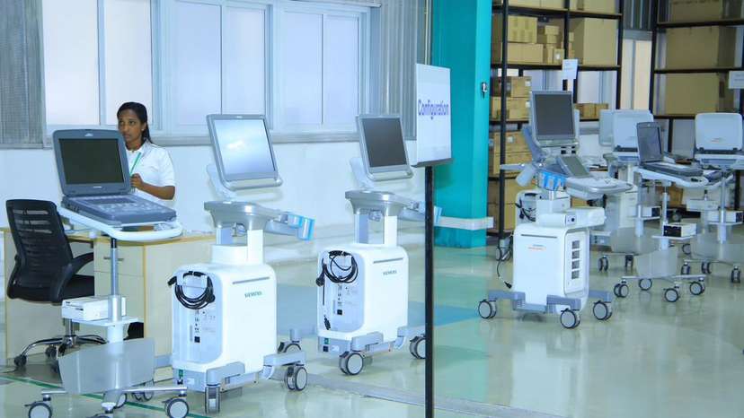 Ultrasound medical device assembly