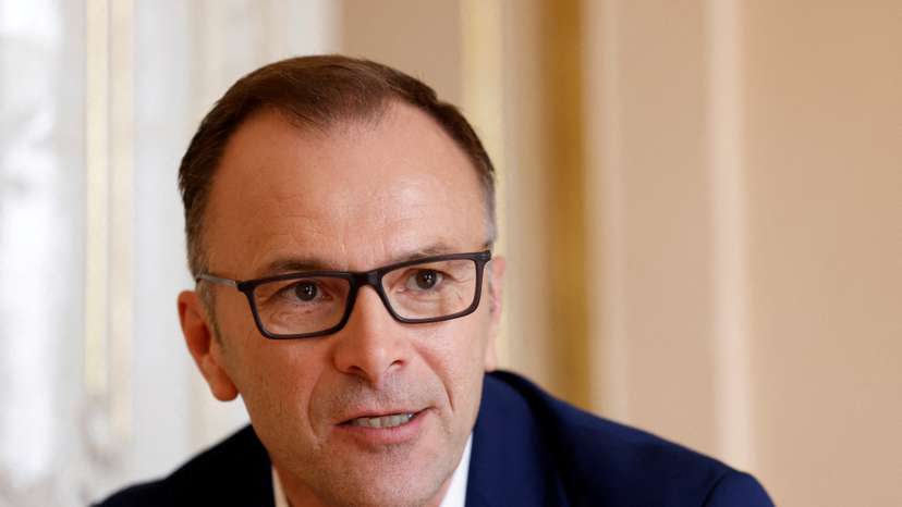 FILE PHOTO: Social Democrat's candidate Bernhard Auinger during an interview in Salzburg