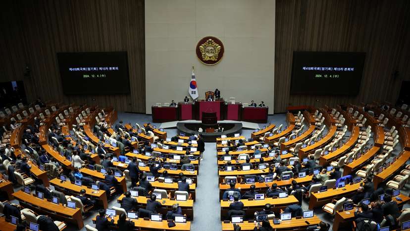 South Korean President Yoon Suk Yeol declares martial law