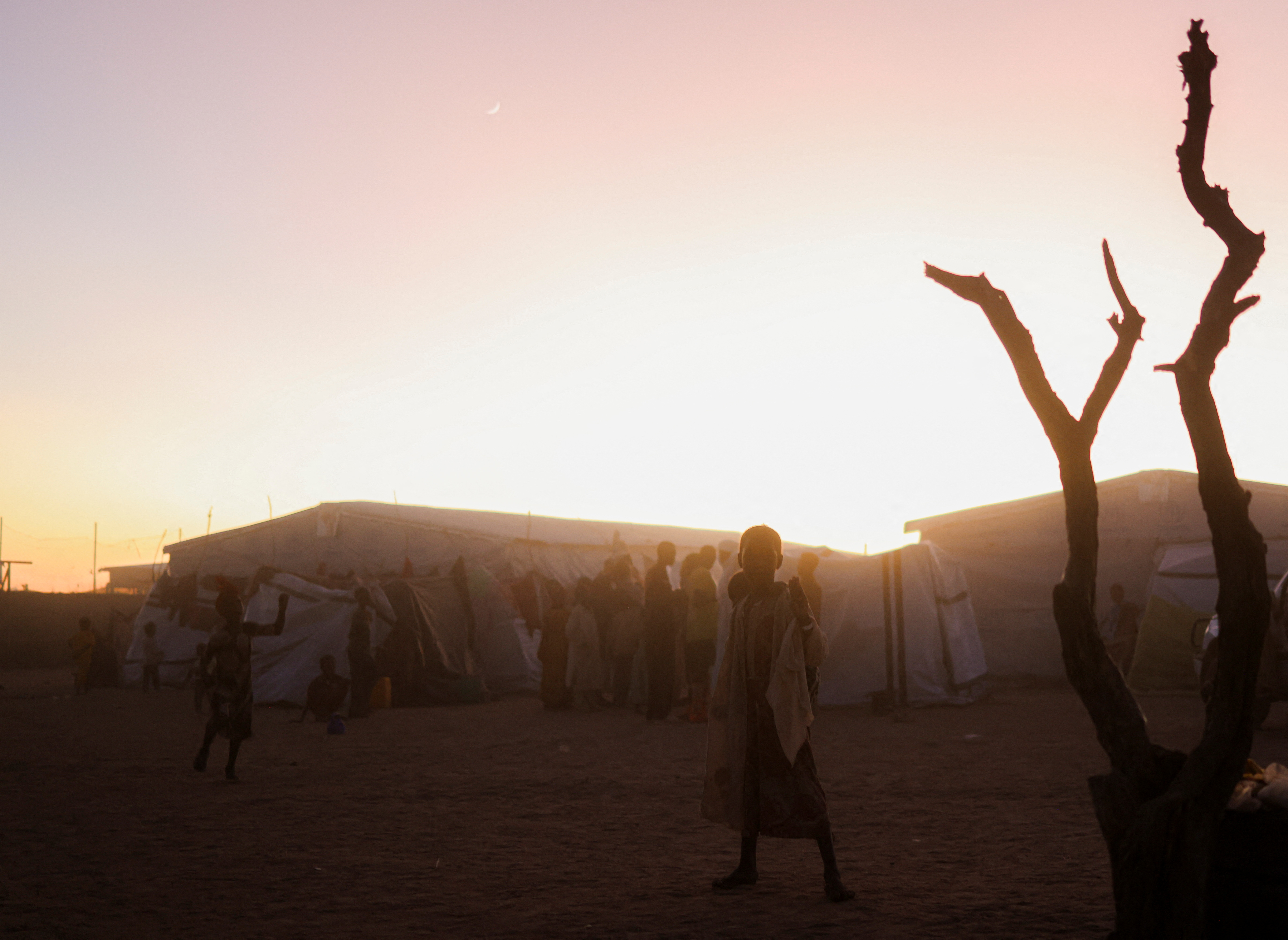 Tine transit camp in eastern Chad amid the conflict between the paramilitary Rapid Support Forces (RSF) and the Sudanese Army