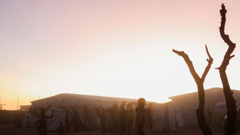 Tine transit camp in eastern Chad amid the conflict between the paramilitary Rapid Support Forces (RSF) and the Sudanese Army