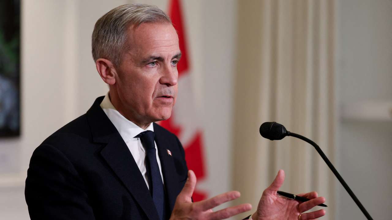 Canadian PM Carney visits London
