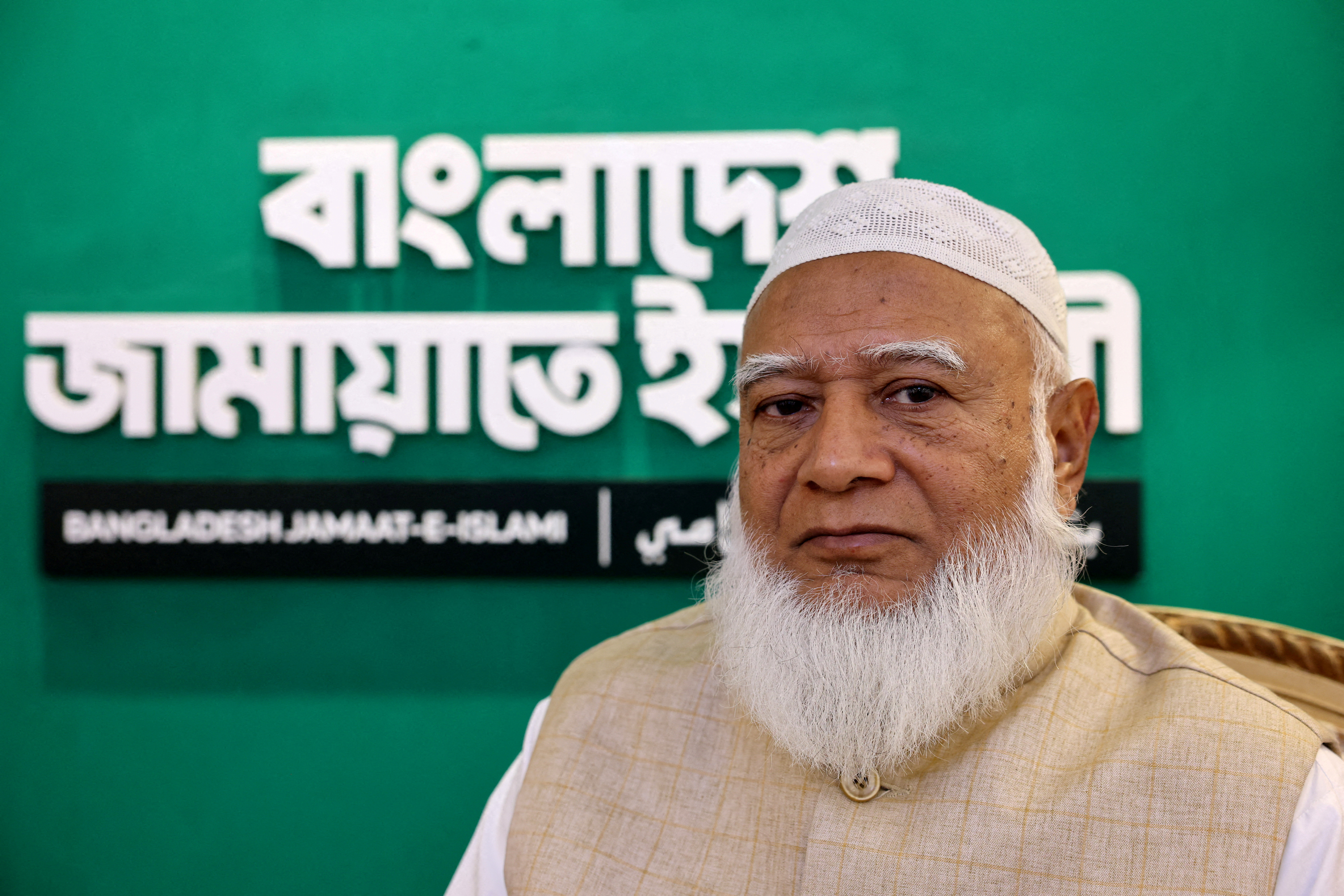 FILE PHOTO: Interview of Shafiqur  Rahman, Ameer (President) Jamaat-e-Islami, in Dhaka