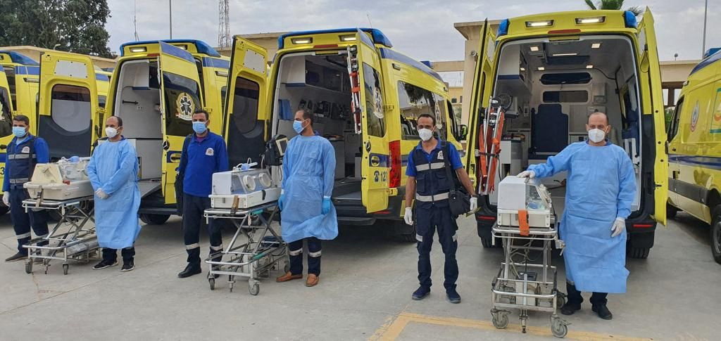 Medics transfer 28 premature babies from Gaza to Egypt