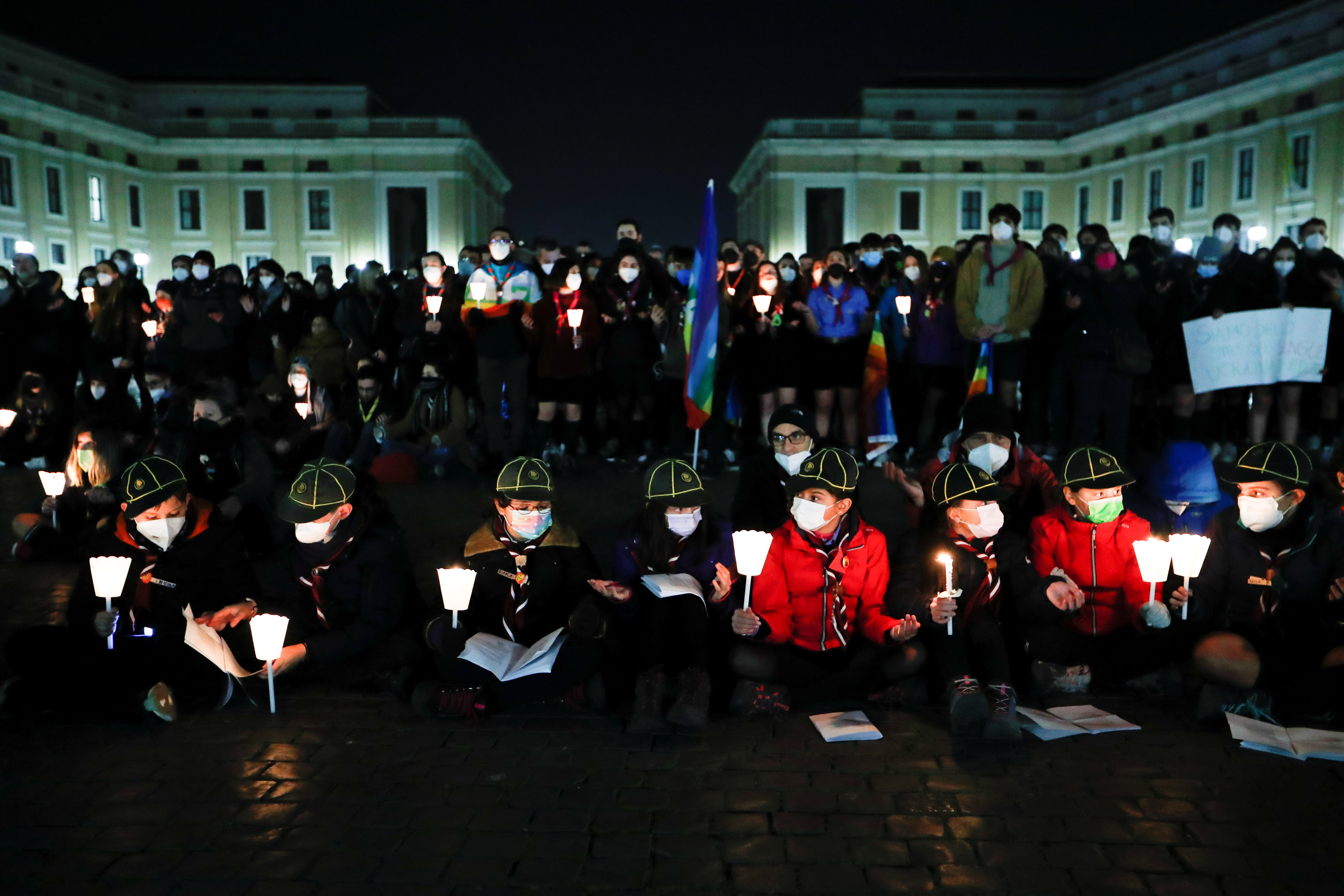 Prayer for peace in Ukraine, at the Vatican