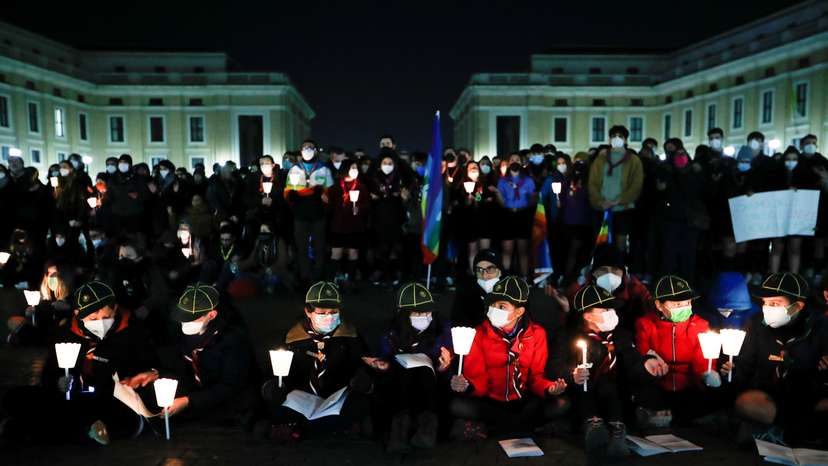 Prayer for peace in Ukraine, at the Vatican