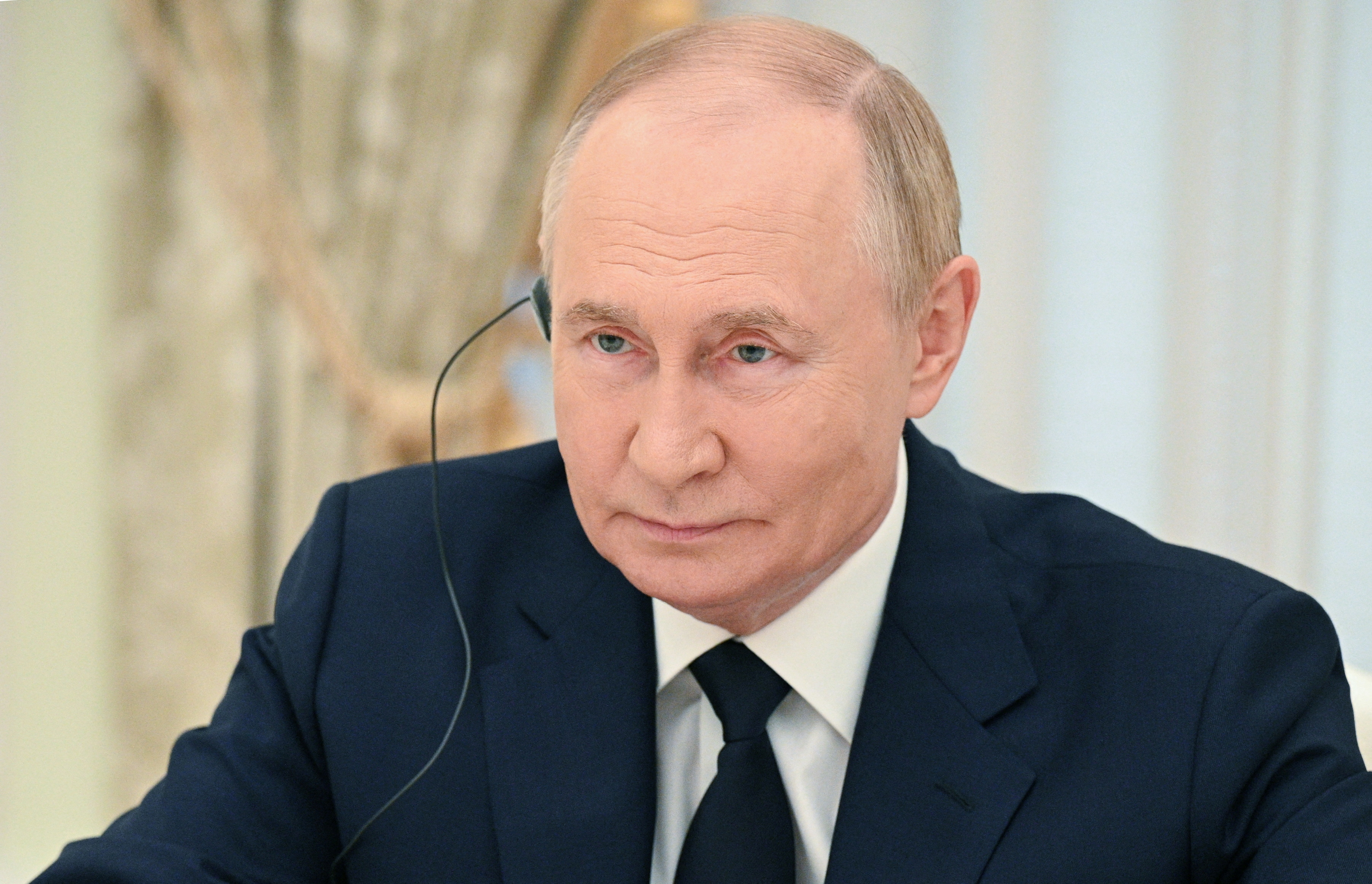 Russia's President Vladimir Putin and China's Premier Li Qiang meet in Moscow