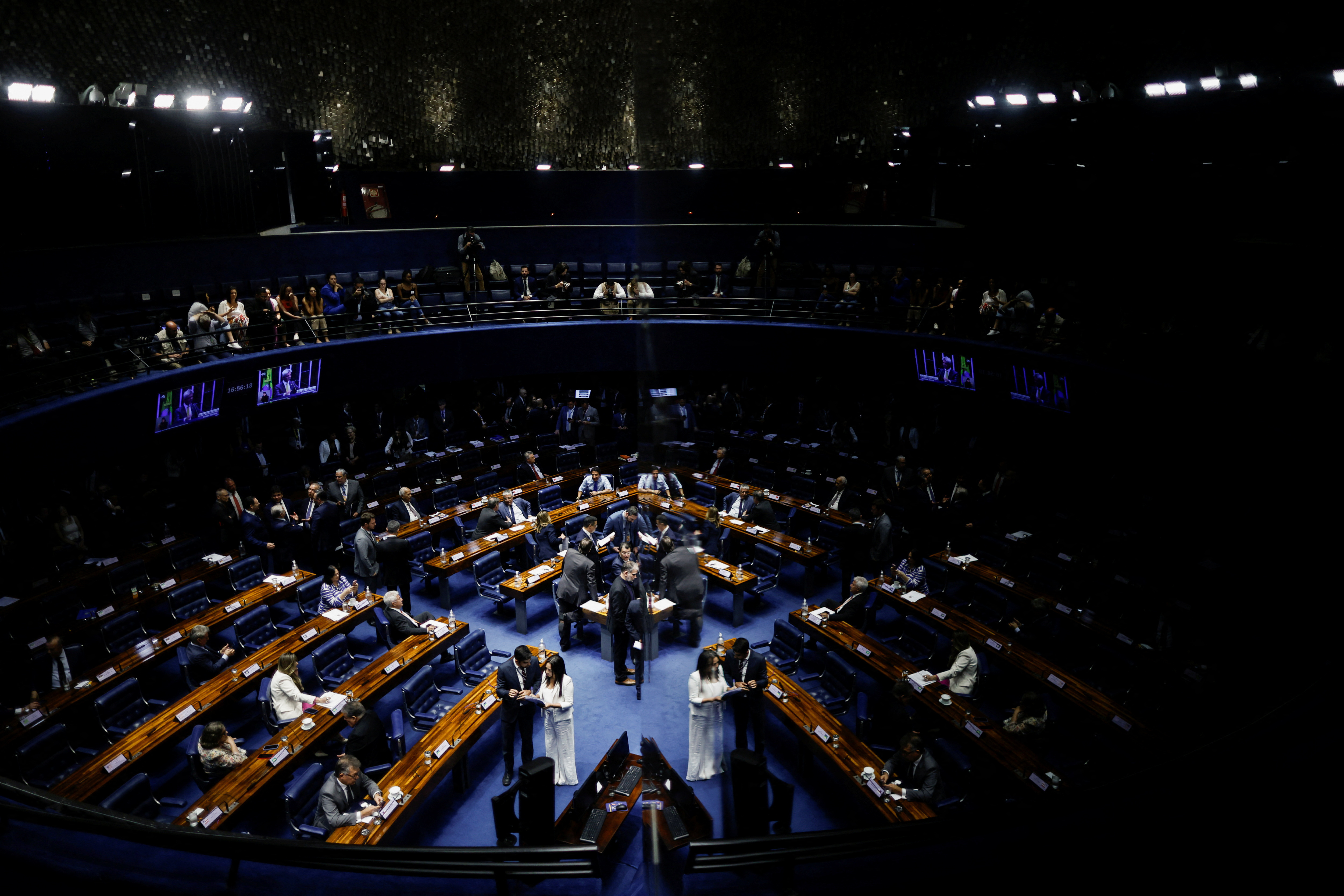 Session of the Federal Senate in Brasilia