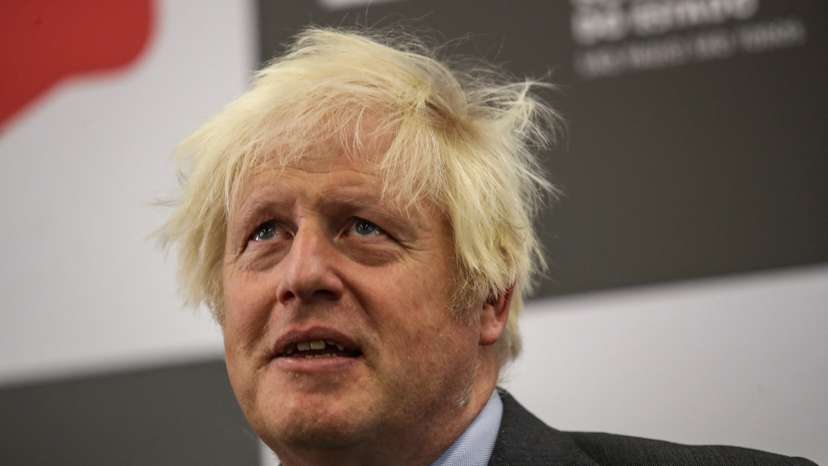 United Kingdom's former Prime Minister Boris Johnson meets Sao Paulo's Governor
