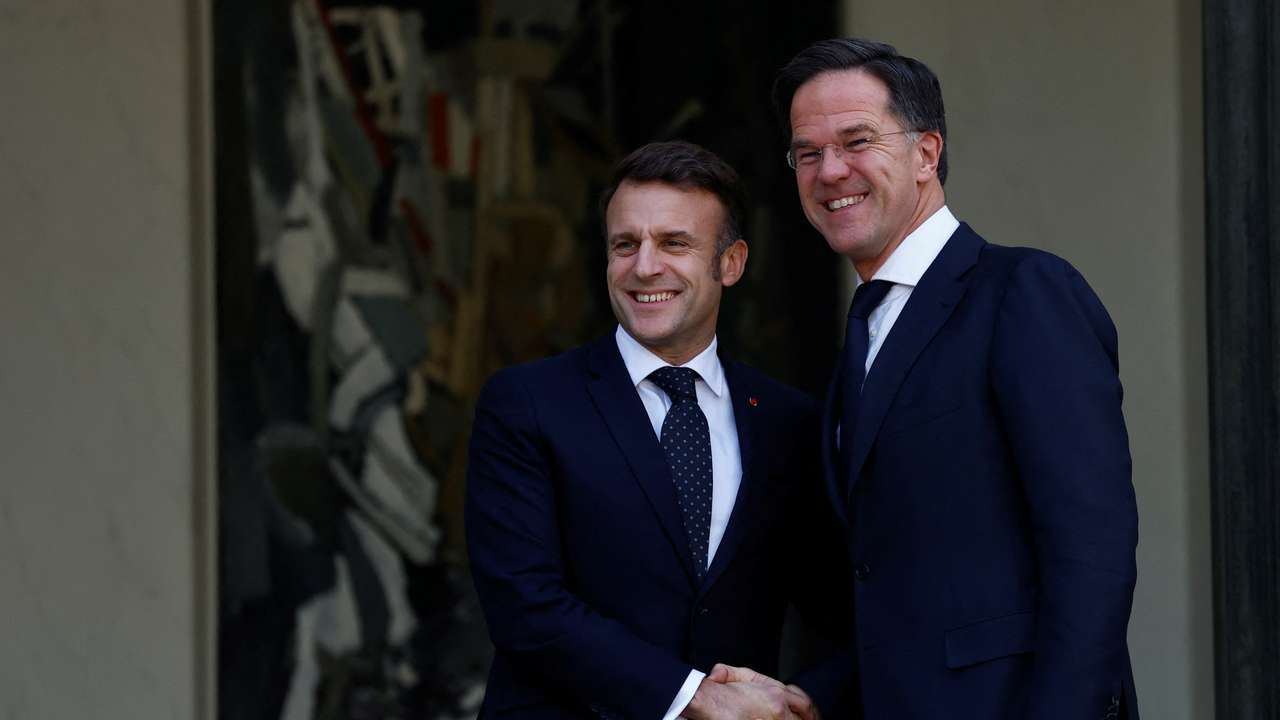 French President Macron hosts a meeting of European leaders on Ukraine in Paris