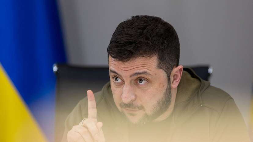 FILE PHOTO: Ukraine's President Zelenskiy in Kyiv
