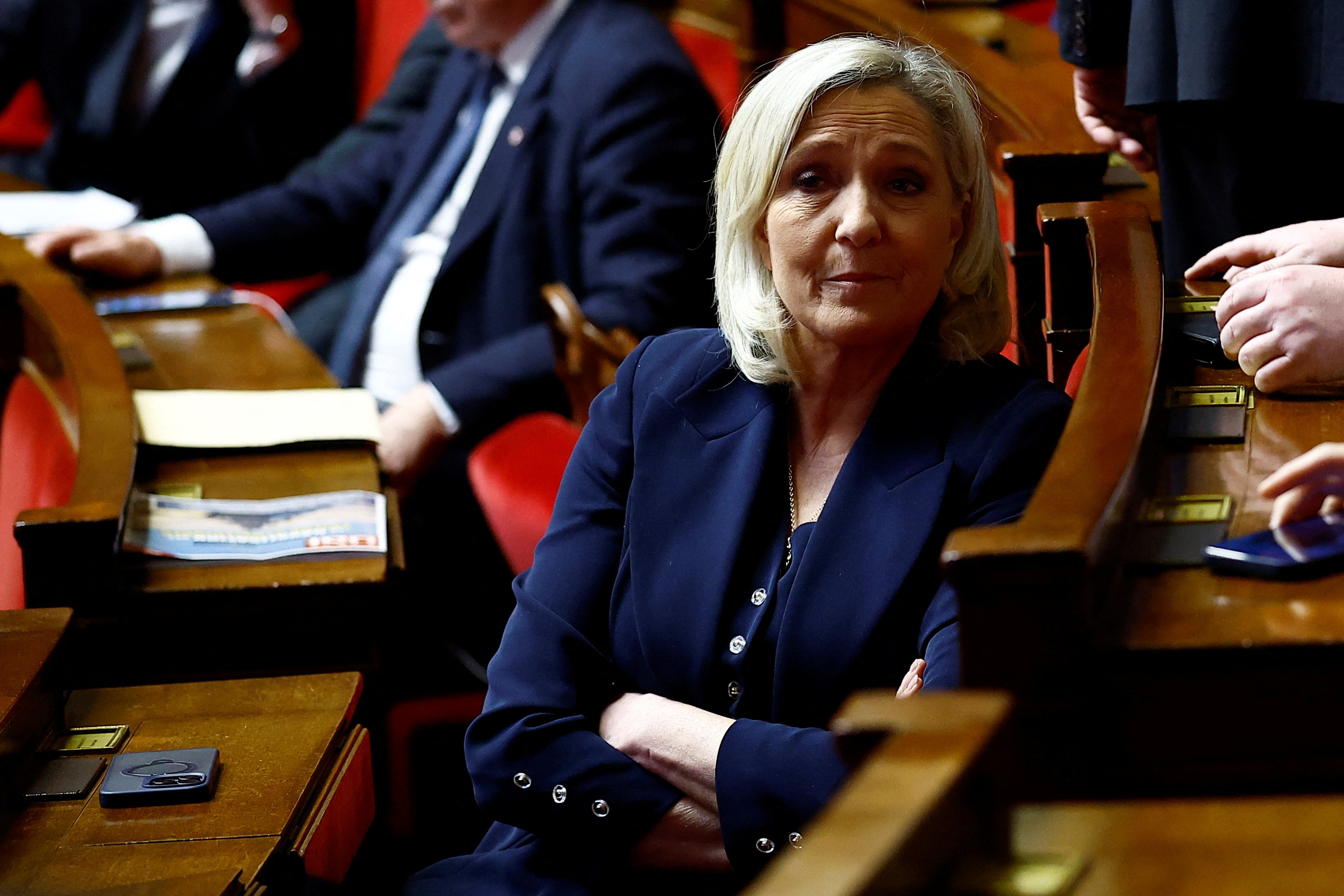 FILE PHOTO: French National Assembly debate on social security financing bill