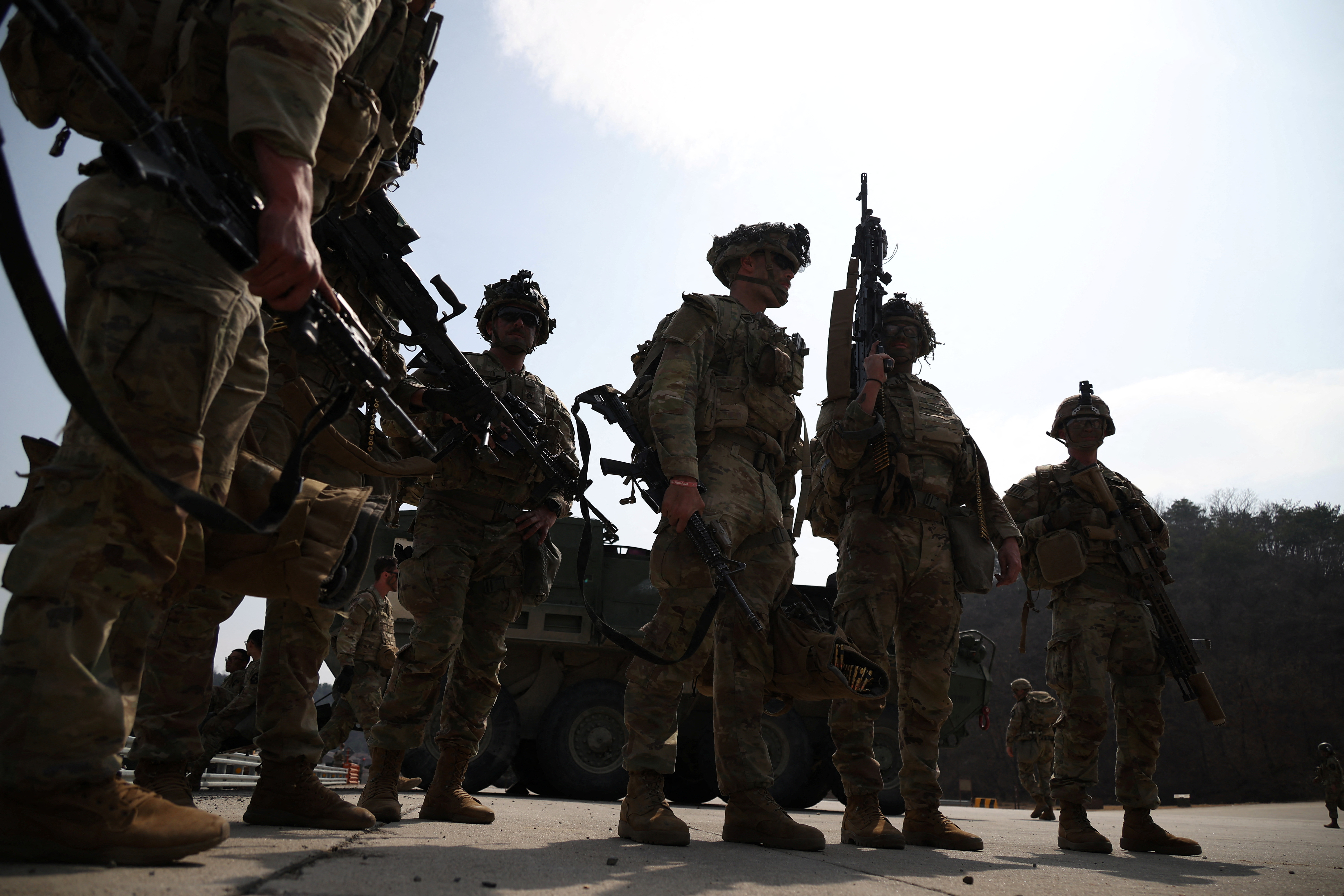 File Photo: US and South Korean troops hold live-fire drills in Pocheon