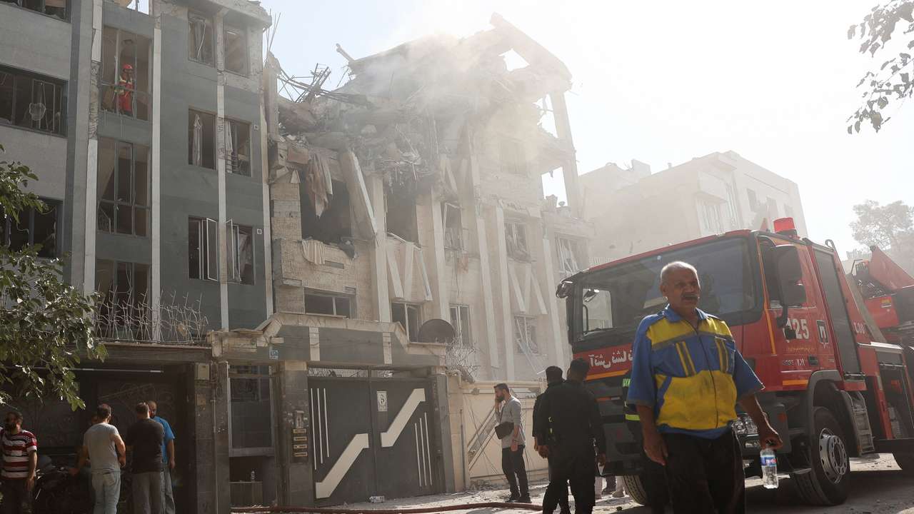 Aftermath of Israeli strikes, in Tehran