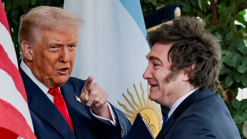 Argentine President Javier Milei visits Washington