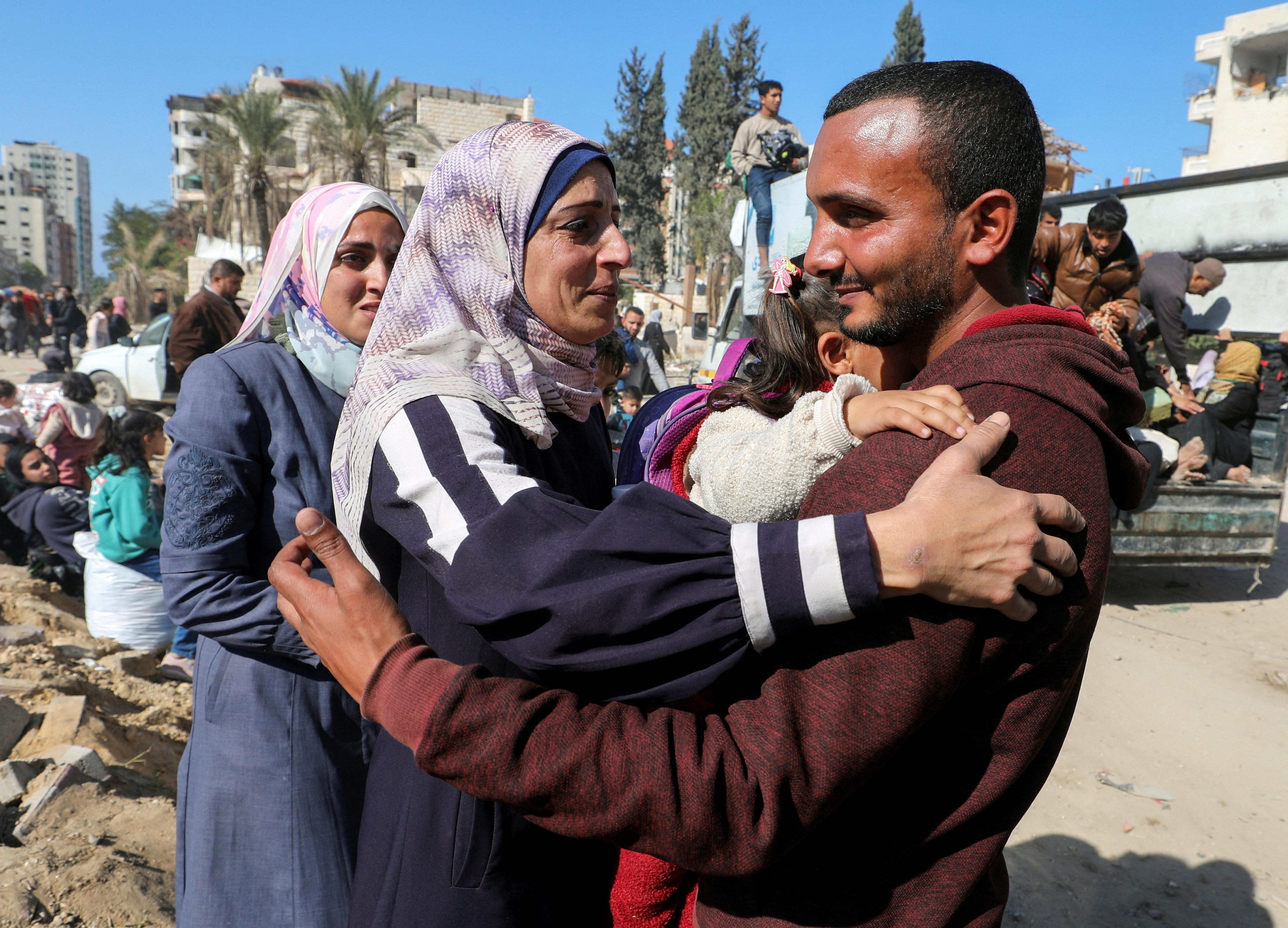 'Separation is hard and waiting is harder' - Mother, daughter reunite in Gaza City after 15 months apart