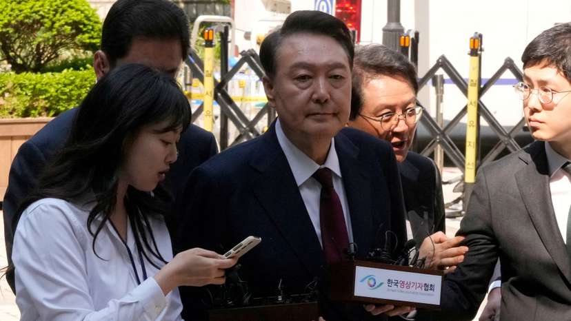 FILE PHOTO: South Korea's former President Yoon Suk Yeol's criminal trial
