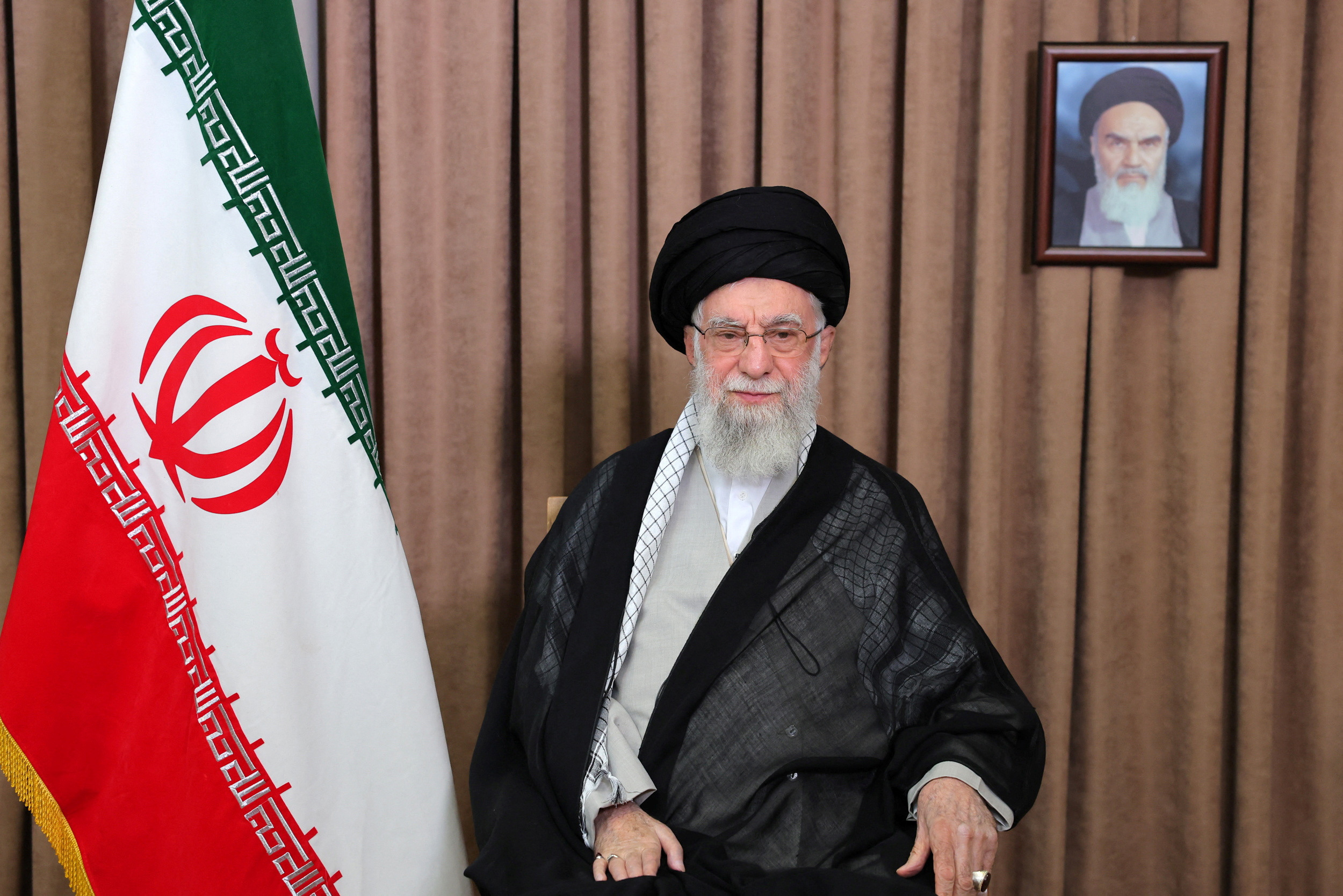 Iran Supreme Leader delivers a statement to the nation