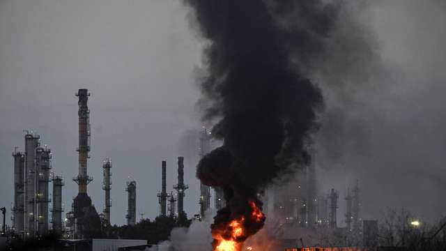 Missiles attack from Iran on Israel