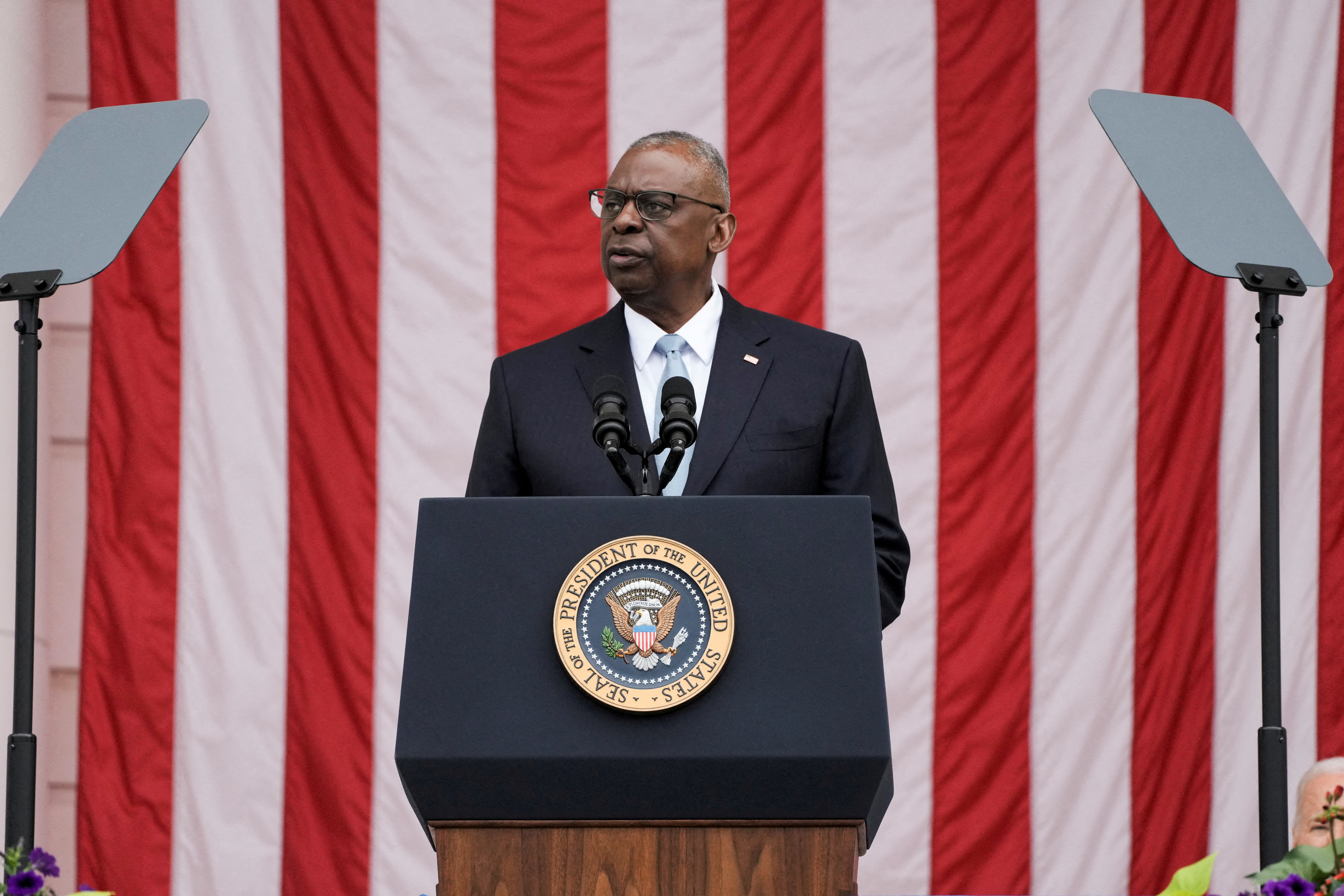 National Memorial Day Wreath-Laying and Observance Ceremony at Arlington National Cemetery, in Arlington, Virginia