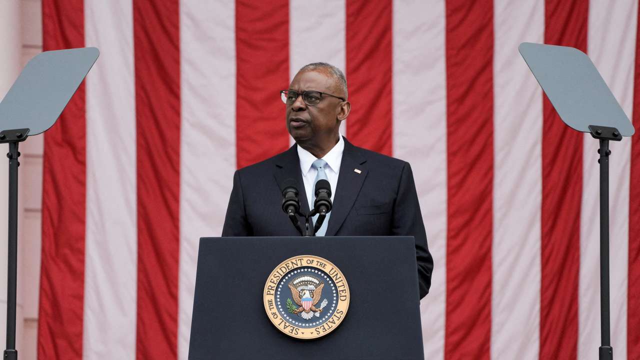 National Memorial Day Wreath-Laying and Observance Ceremony at Arlington National Cemetery, in Arlington, Virginia